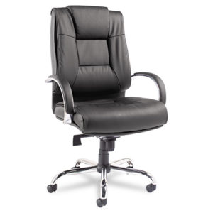 Alera Ravino Big & Tall Series High-Back Swivel/Tilt Leather Chair