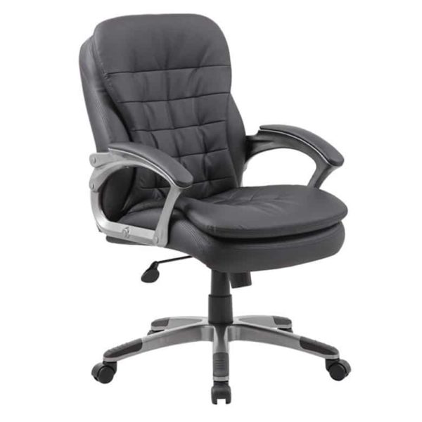 Boss Executive Mid Back Pillow Top Chair