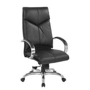 Deluxe High Back Black Chair